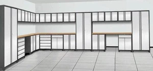 Heavy Duty garagetool storage system cabinet with workbench