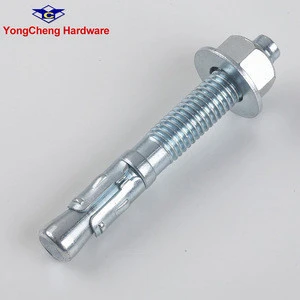 Heavy Duty   inch metric  cracked uncracked concrete use  Wedge Anchor ,Through Bolt ,fasteners