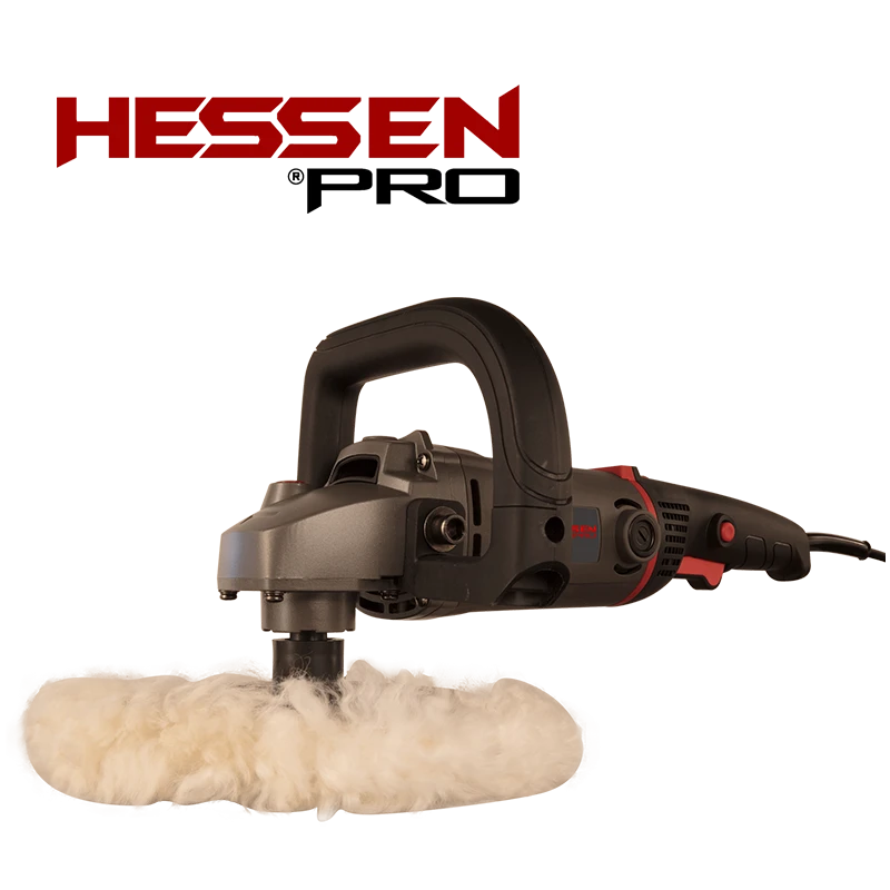 HESSENPRO  1400W 180mm  dural action angle grinder type electric  car polisher