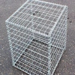 Hexagonal Hole Shape and Gabions Application Wire Basket Retaining Walls Gabion Box Galvanized Iron Wire, Low-Carbon Iron Wire