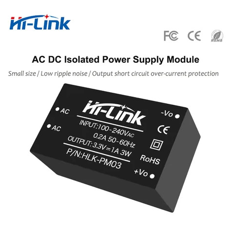 Buy Hi-link Hlk-pm01 Acdc Mini Size Switching Power Module 220v/110v To ...