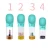 Import High Borosilicate Glass Travel Outdoor Portable Drinking Pet Dog Water Bottle With Healing Crystal from China