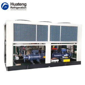 High efficiency air cooled screw type water chiller