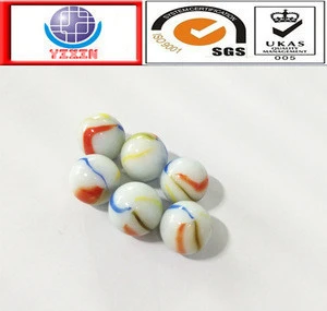 High polish solid colourfor glass marbles for children