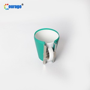 High quality 12oz silicone mug  wrap sublimation clamp  for mug  transfer printing machine