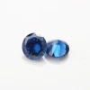 High Quality 2.5mm Round Machine Cut Sapphire Blue Cubic Zirconia Birth Month CZ Stones China Synthetic Diamond