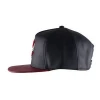 High Quality 5-Panel headwear  Design Your Own 3D Embroidered Genuine Leather snapback Hat