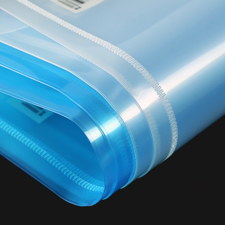 Buy High Quality A4 Size Plastic Button Snap File Folder Bag Pp Clear ...