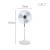 Import High Quality Air Cooler 3 Pp Blade Parts Electric Stand Fan Taiwan from China