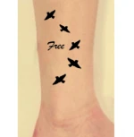 High quality and new design body tattoo stickers in bird pattern
