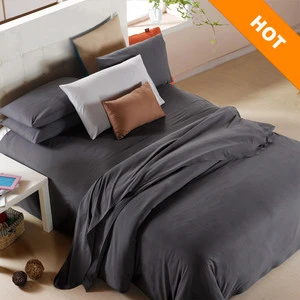 high quality  bamboo microfiber bed blended fabric sheet set by testing