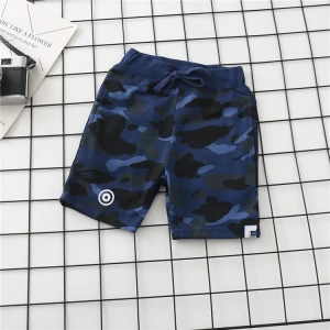 High Quality Cotton Fabric Custom Print Baby Kids Shorts Pants Children Wholesale Camo Boy&#x27;s Shorts