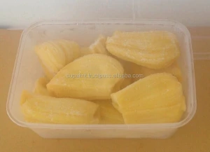 High quality IQF Frozen Jackfruit seedless from Thailand : Frozen Jackfruit 100%