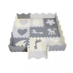 high quality kids floor mat non toxic eva puzzle play mat with fence
