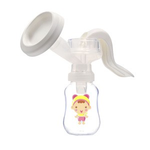 High quality mother care baby products portable manual silicone breast pumping machine for sale