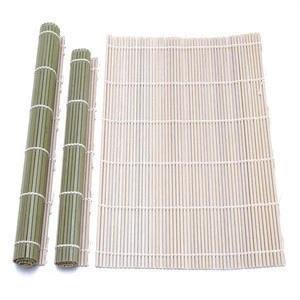 High quality natural mao rolling bamboo sushi made easy sushi mats in sushi tools