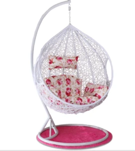 high quality Patio Outdoor Swing egg Wicker Hanging Chair