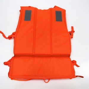 High Quality Personalize Adult Orange Foam PFD Life Jacket Vest