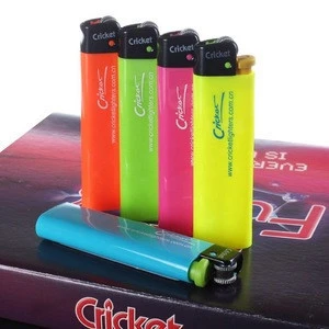 High quality Plastic Electronic Gas cricket cigarette lighters