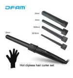 High quality professional hair salon ABS curling iron 5 in 1 hair curler