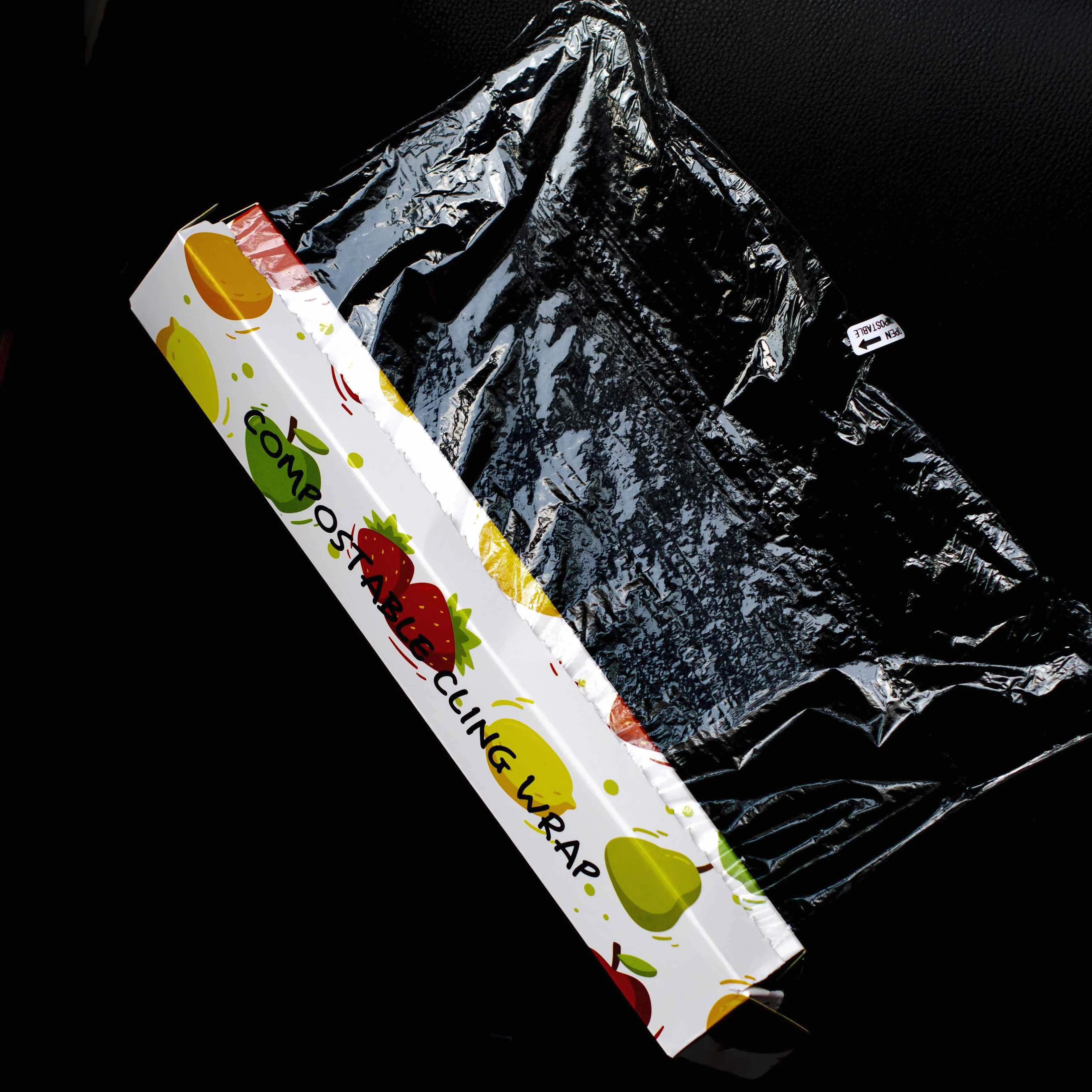 High Quality Self-Adhesive Clear Biodegradable Cling Wrap Suppliers Food Wrap Cling film