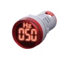 High quality square voltmeter digital frequency meter indicator light