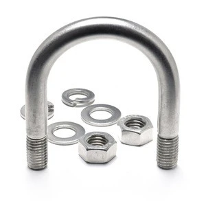 High Quality Stainless Steel Round U Bending bolts nuts