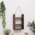 Import High Quality Suspensibility Wood Shelf Decoration Wooden Hanging Wall Shelf Panels Interior Home Decoration Shelf With Rope from China