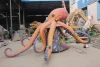 High Simulation Garden Decoration Resin Life Size Artificial Animatronic Octopus
