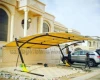 High snow load Polycarbonate PC roof car parking canopy for sale