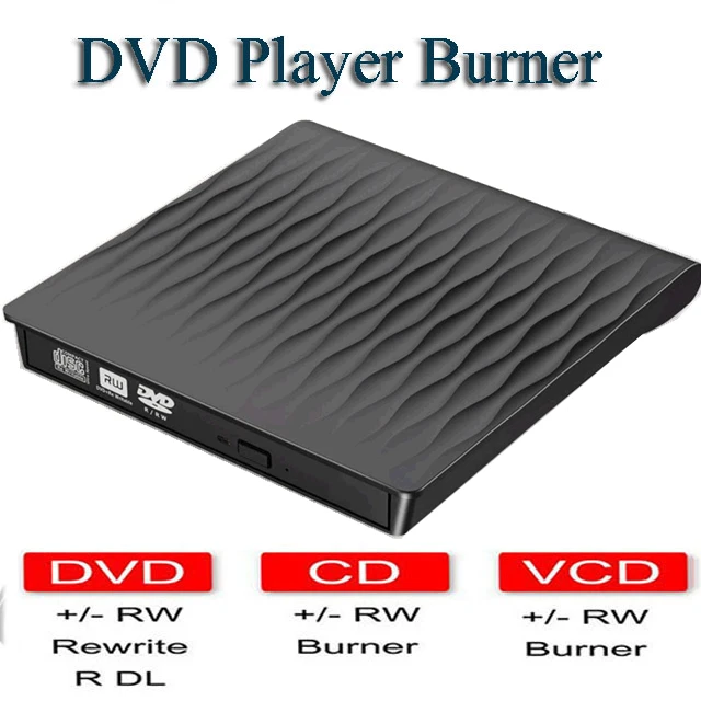 High Speed Data Transfer Usb 3.0 Portable External Dvd Drive writer Player