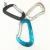 Import High strength 7075 pet buckle ultralight aviation aluminum carabiner lock rock climbing safety hook tool camping accessories from China