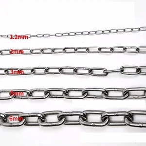 High strength stainless Steel Decorative Metal Link Chains