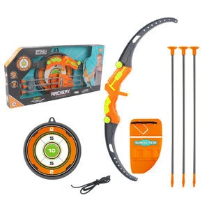 Hight quality plastic kids garden toys bow and arrow
