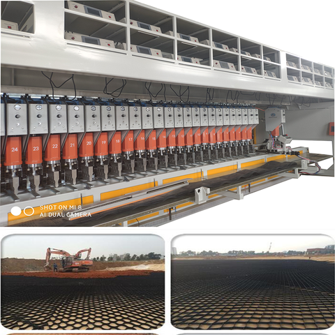 Buy Hj-14 6m Geocell Production Line For Making Hdpe Geocell from ...