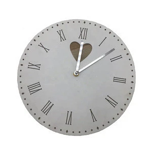 Home Decoration Simple Watch Wall Clock Decor,Round Wooden Wall Clock