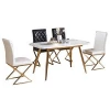 Home Furniture General Use and Dining Room Set Specific Use modern marble dining table set