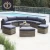 home outdoor furniture rattan half moon sofa garden furniture set rattan sofa outdoor semi circle furniture set