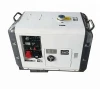home used 1/3 phase silent portable 5kw 5kva diesel generator