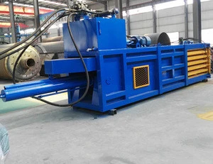 Horizontal Hydraulic Steel Scrap,Waste Metal Baling Press Machine