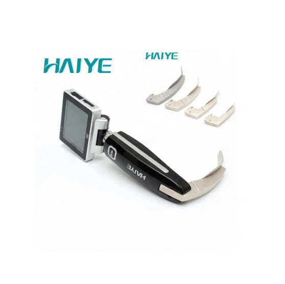 Hospital equipment difficult airway intubation video laryngoscope with reusable blade for infant