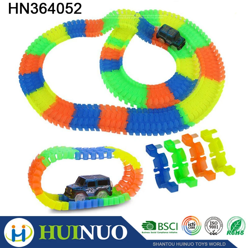 HOT battery operated glow stunt track car toy HN364052