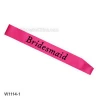 Hot Pink Sash Night Out Hen Party Sashes For Wedding Party Accessories