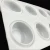 Import Hot Sale 8 Cavity Round Shape White Silicon Mousse Mold/ Soap Mold/ cake decorating mold from China