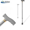 Hot Sale Adjustable Aluminium alloy Crutches Folding Elderly Walking Stick Cane