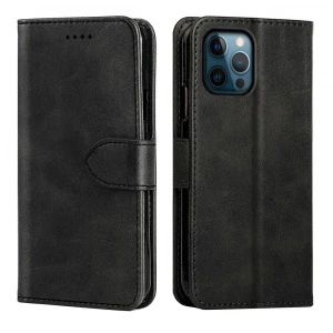 Hot Sale Calfskin PU Leather With Card Slot Wallet Case for iPhone 12 Pro Max Flip Case Custom