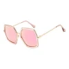 Hot Sale Fashion Oversized Sun Shades Mirror Lenses Brand Designer Custom Women Sunglasses