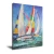 Import Hot Sale Handmade Sea Wave Palette Knife Oil Painting Of Sailboats On Wall from China