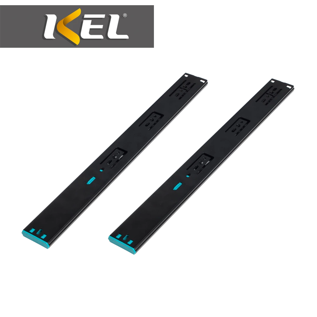 Hot sale mepla drawer rail slide dealer KEL furniture telescopic ball bearing drawer slide rail
