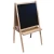 Import Hot sale portable wooden preschool easel small wood blackboard from China
